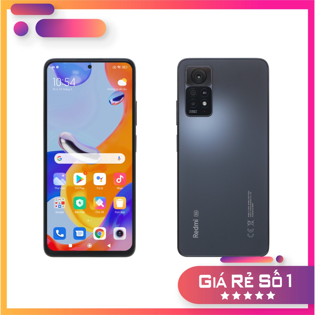 (CỰC SỐC) Điện thoại Xiaomi Redmi Note 11 Pro 5G (8+128GB) - LỖI 1 ĐỔI 1 MIỄN PHÍ TRONG 7 NGÀY - BẢO HÀNH 12 THÁNG | BigBuy360 - bigbuy360.vn