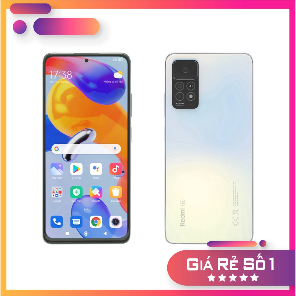 (CỰC SỐC) Điện thoại Xiaomi Redmi Note 11 Pro 5G (8+128GB) - LỖI 1 ĐỔI 1 MIỄN PHÍ TRONG 7 NGÀY - BẢO HÀNH 12 THÁNG | BigBuy360 - bigbuy360.vn