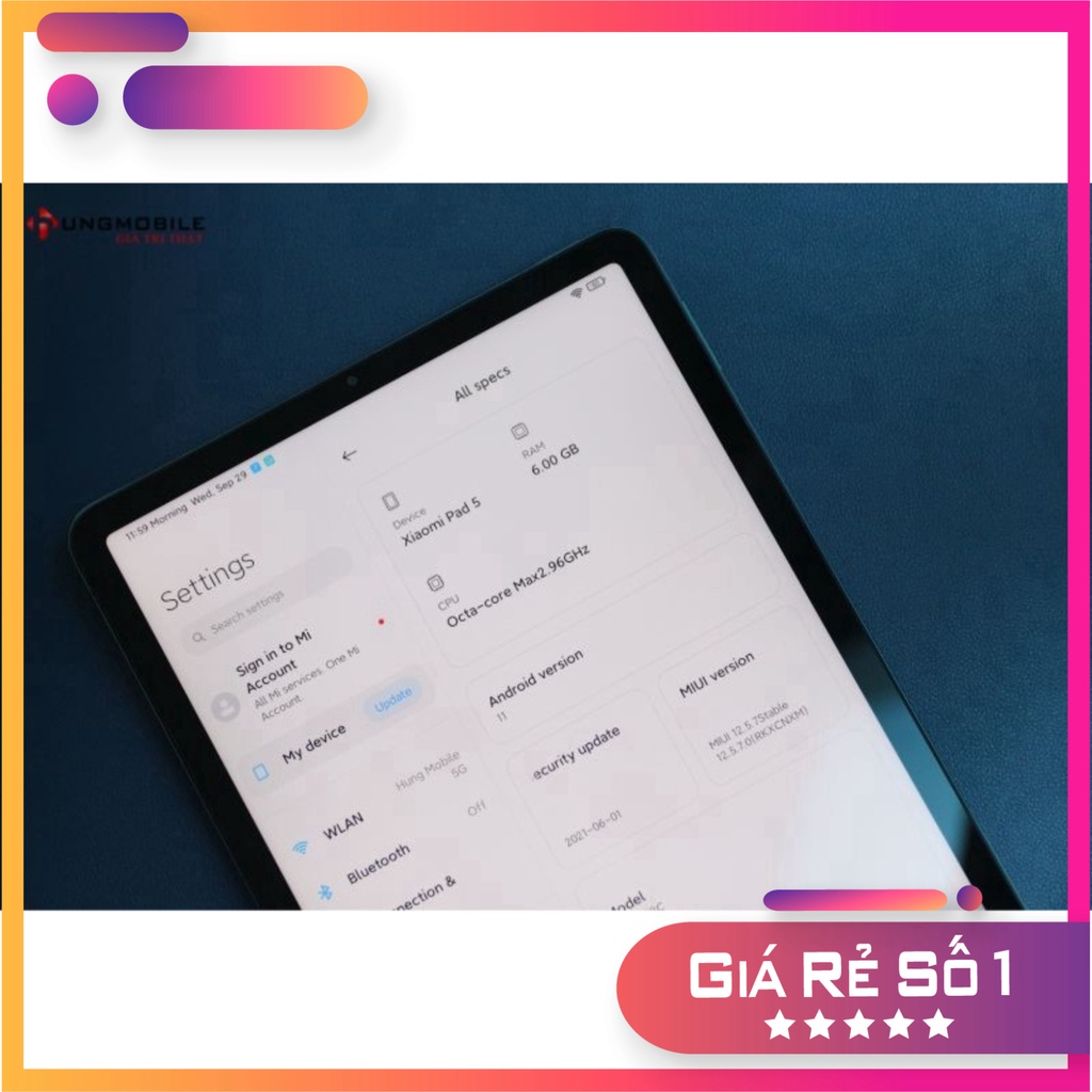 (CỰC SỐC) Máy tính bảng Xiaomi Mipad 5 Pro - Hàng Nhập khẩu - LỖI 1 ĐỔI 1 MIỄN PHÍ TRONG 7 NGÀY - BẢO HÀNH 12 THÁNG | BigBuy360 - bigbuy360.vn