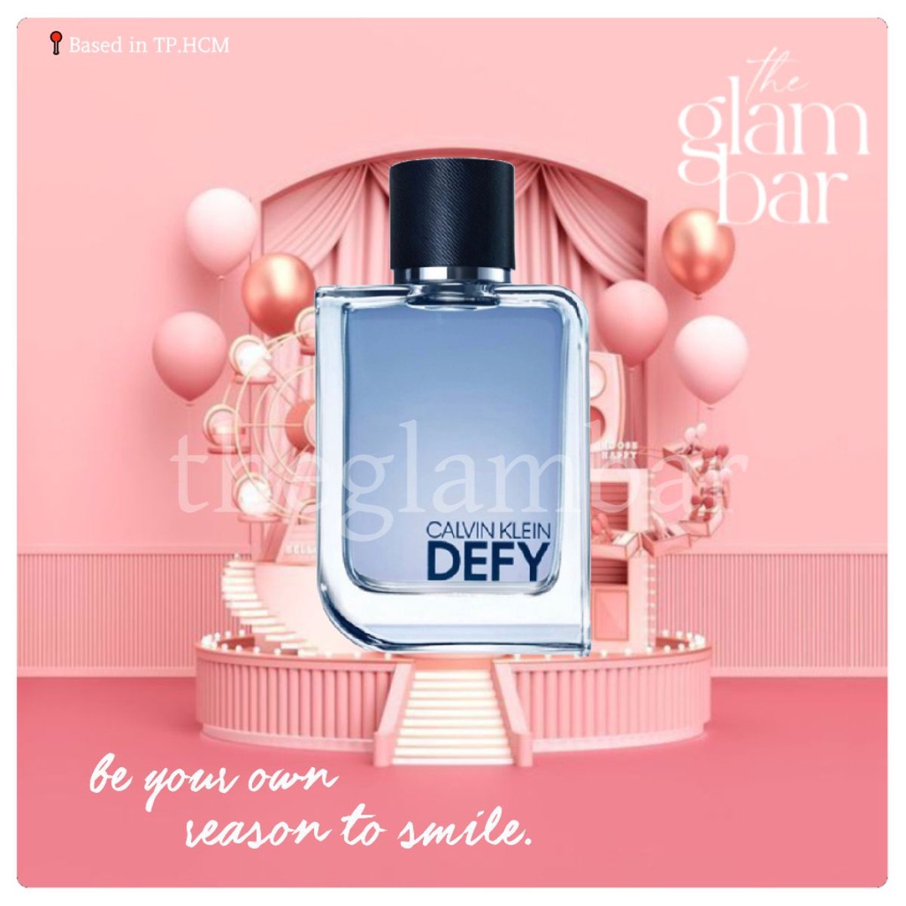 𝐭𝐡𝐞𝐠𝐥𝐚𝐦𝐛𝐚𝐫 ★ Nước hoa CK Calvin Klein Defy EDT 10ml