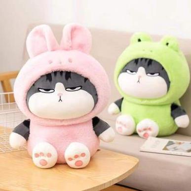 GẤU BÔNG MÈO HOÀNG THƯỢNG COSPLAY ĐÁNG YÊU