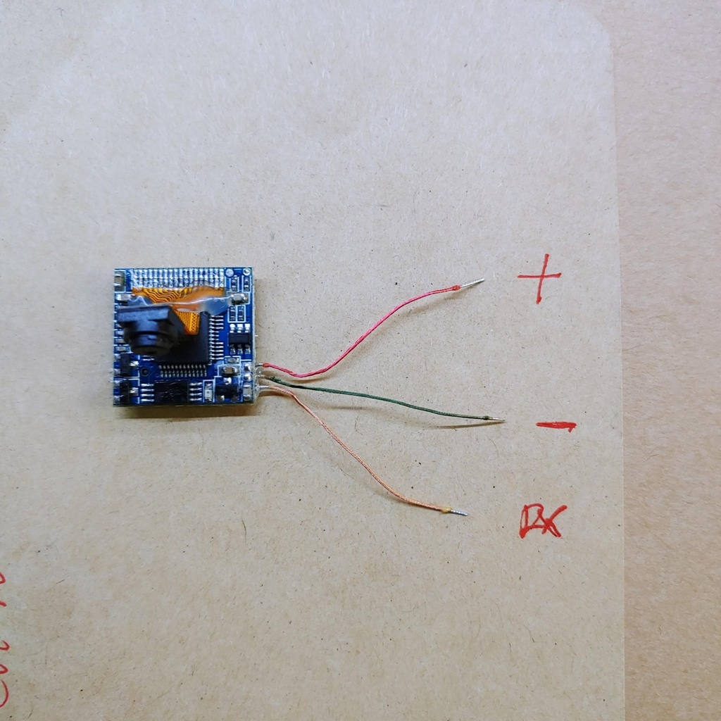 Camera ghi hình nano siêu nhỏ 2.2g