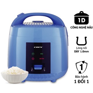 [MediaMart ONLINE-Ship 0đ] Nồi cơm điện cơ 1.2 lít Coex CR-3421