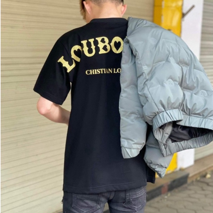 Áo Phông Nam Nữ LC Siêu Cấp In Chữ Nhũ Chất Liệu Cotton- Áo From Dáng Unisex Nam Nữ Hottend 2023 | BigBuy360 - bigbuy360.vn