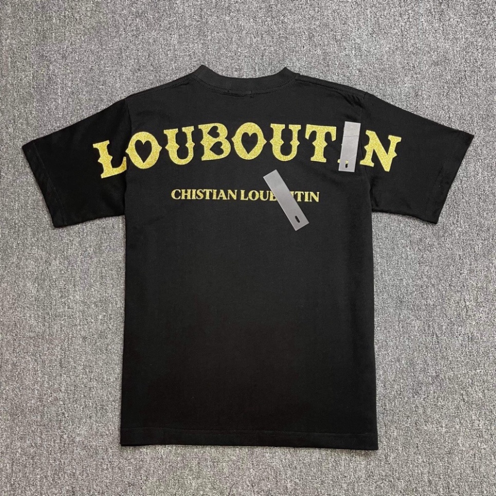 Áo Phông Nam Nữ LC Siêu Cấp In Chữ Nhũ Chất Liệu Cotton- Áo From Dáng Unisex Nam Nữ Hottend 2023 | BigBuy360 - bigbuy360.vn