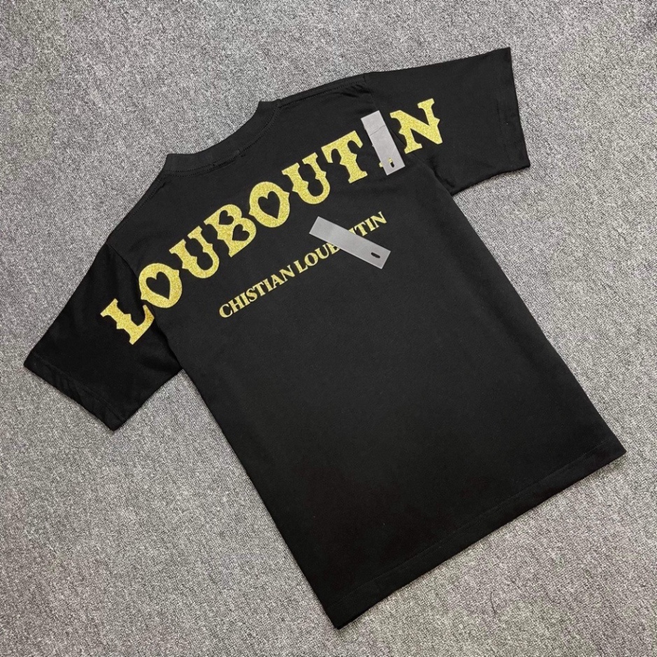 Áo Phông Nam Nữ LC Siêu Cấp In Chữ Nhũ Chất Liệu Cotton- Áo From Dáng Unisex Nam Nữ Hottend 2023 | BigBuy360 - bigbuy360.vn