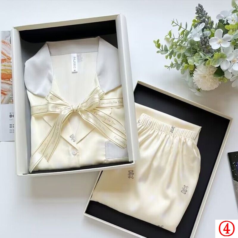 Bộ Đồ Ngủ Tay Dài Phong Cách Hàn Quốc Chất Lượng Cao Thời Trang Xuân Thu Cho Nữ