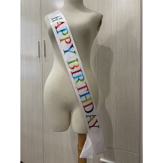 Dây đeo sash HAPPY BIRTHDAY