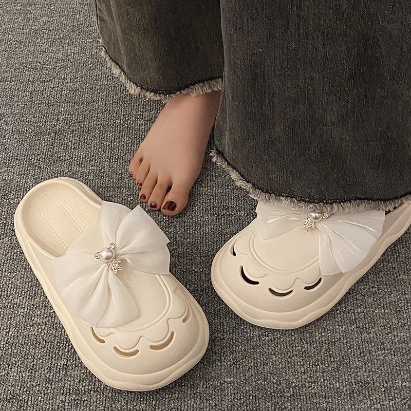 Dép Quai Ngang Đế Mềm Dày Dặn Phong Cách Hàn Quốc Thời Trang Mùa Hè Xinh Xắn Cho Nữ