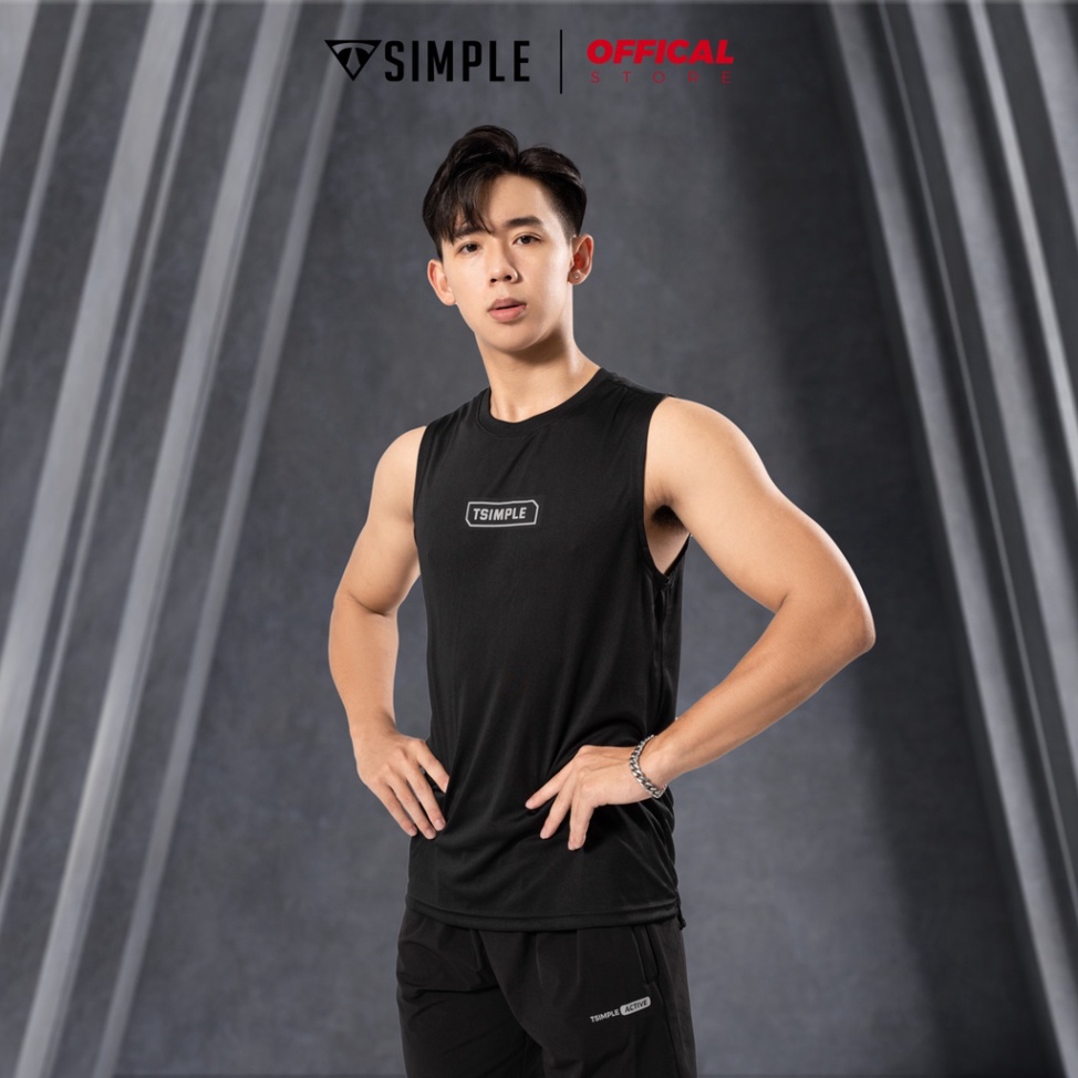 Áo Ba Lỗ Nam TSIMPLE sát nách tập gym vải thun lạnh thể thao thoáng mát co giãn thấm hút mồ hôi ALHP1 - Hàng mới về