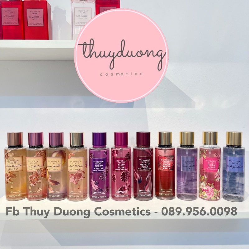 |AUTH| Xịt thơm body mist Victoria’s Secret full size 250ml