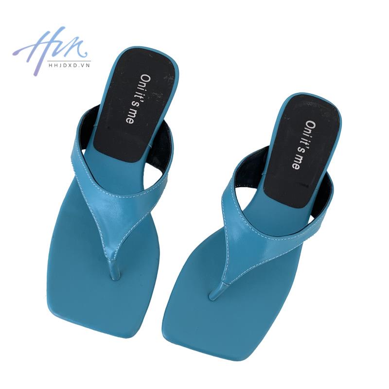 Giày Sandal Cao Gót Mũi Vuông Thời Trang Mùa Hè Mới Cho Nữ