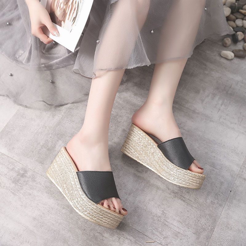 Dép cao gót đế dày đế xuồng cưới