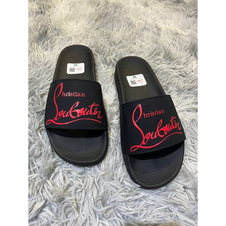 Dép Loubutenn Đinh - thường nam, dép quai ngang nam mẫu hot