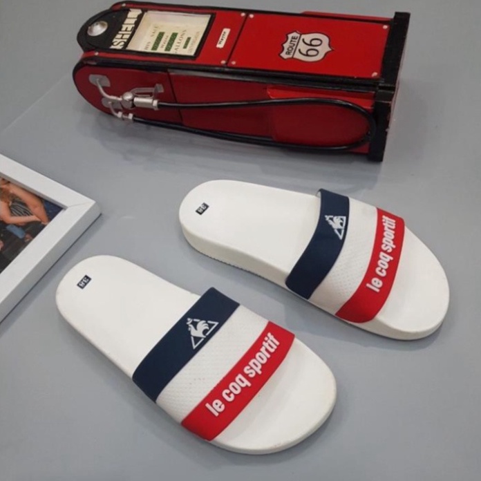 Dép quai ngang thời trang nam, dép lê coq sportif đế cao su