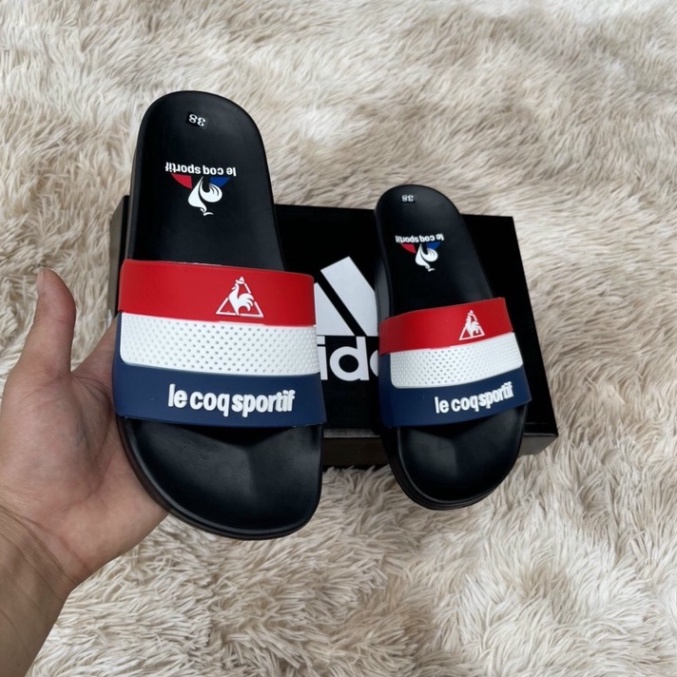Dép quai ngang thời trang nam, dép lê coq sportif đế cao su