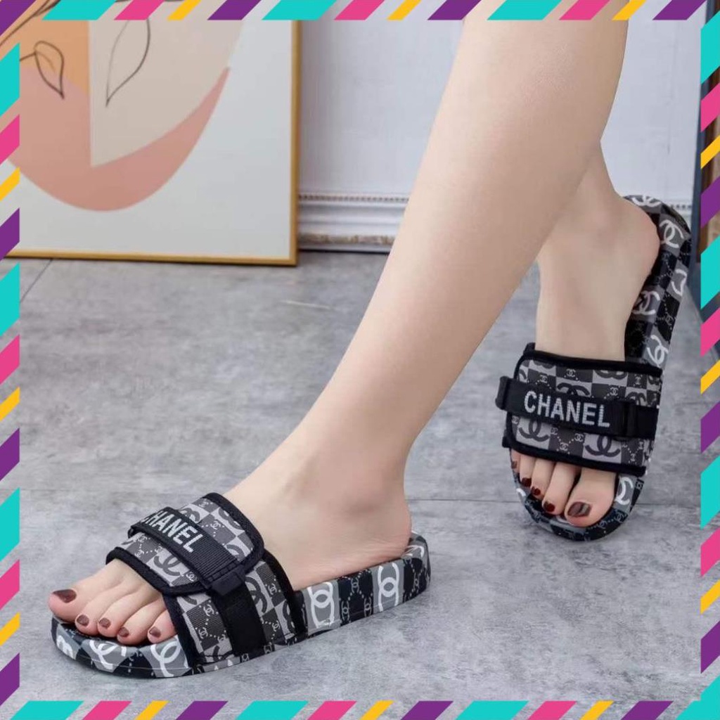 Dép nữ thời trang HOT 2023 CHA.NEL Quảng châu cao cấp -  khách chân dày nên đặt thêm 1sz nhé!