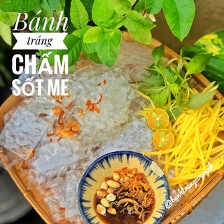 Bánh tráng chấm sốt me