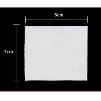 Bịch Bông Tẩy Trang Hình Chữ Nhật Siêu Gòn Mềm Mịn. Dùng Cá Nhân SPA - THẨM MỸ VIỆN