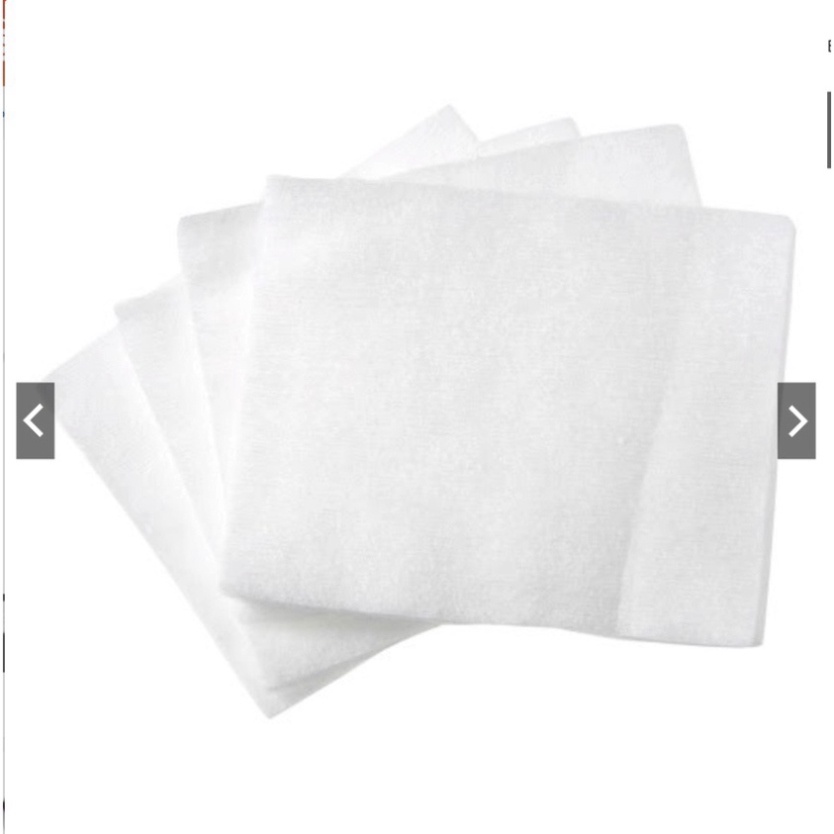 Bịch Bông Tẩy Trang Hình Chữ Nhật Siêu Gòn Mềm Mịn. Dùng Cá Nhân SPA - THẨM MỸ VIỆN