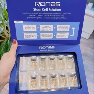 Tế Bào Gốc Ronas Stem Cell Solution Hộp 10 Chai Ronas