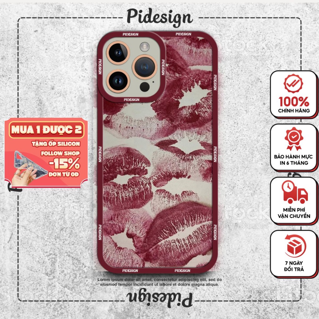 Ốp lưng iphone cạnh vuông Pi Lips 6plus/6s/6splus/7/7plus/8/8plus/x/xs/11/12/pro/max/plus/promax/13/pro/promax/14