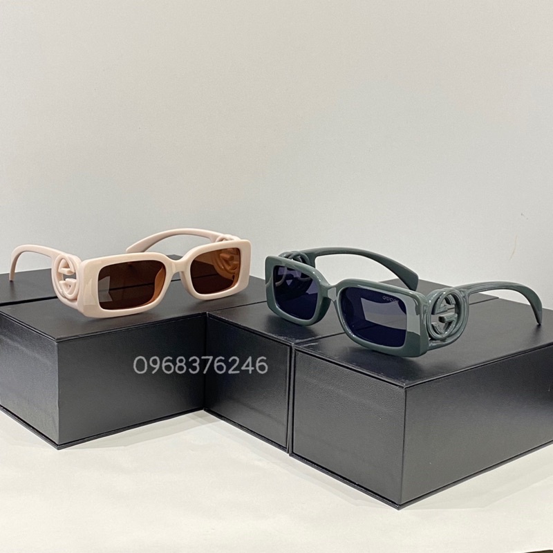 Kính mát thời trang logo Gc hot trend 2023.Thiết kế độc đáo màu sắc trẻ trung,dễ phối đồ,phù hợp mọi khuôn mặt.Chống Uv