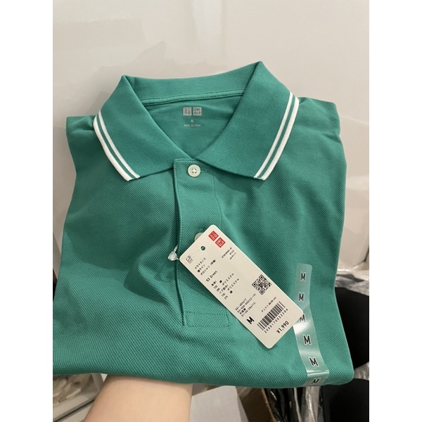 Áo polo sọc Uni tag nhật