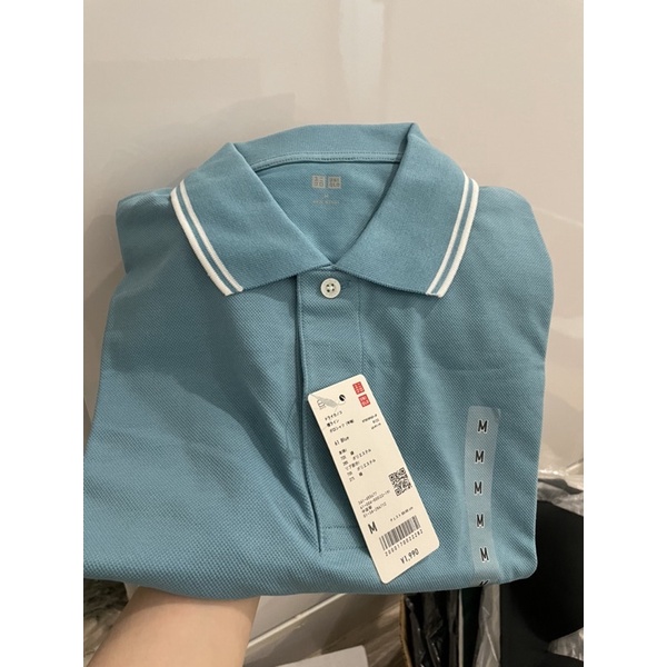 Áo polo sọc Uni tag nhật