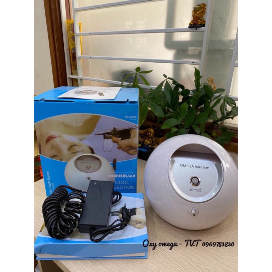 Máy Phun Oxy Omega Quả Trứng - Dùng Trong - SPA  - THẨM MỸ VIỆN