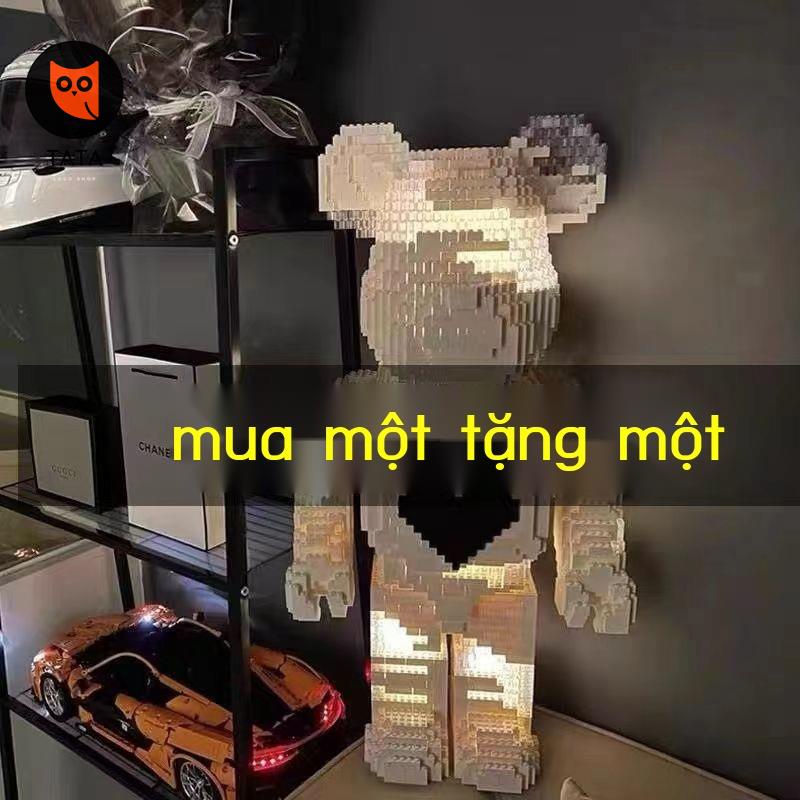 ✌❀♂Tương thích với LEGO Bạo Lực Gấu hạt nhỏ khối xây dựng người lớn tặng bé gái đồ chơi trẻ em