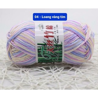 Cuộn len sợi bamboo Đan Móc Mùa hè 🌞nhiều màu
