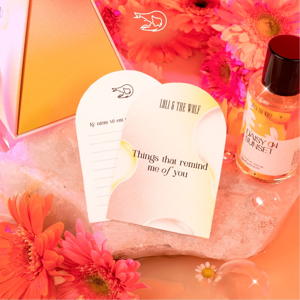 Bộ Quà Tặng Loli & The Wolf REMIND ME OF YOU - Set Quà Nước Noa JASMINE AFTER RAIN Hoặc DAISY ON SUNSET Chai 50ml