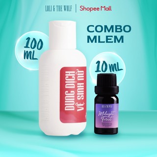 Bộ Sản Phẩm Chăm Sóc Vùng Kín Loli The Wolf Mlem Dành Cho Nữ 1 Dung Dịch Vệ Sinh 100ml + 1 Nước Hoa Vùng Kín Nữ 10ml