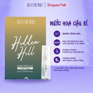Nước Hoa Vùng Kín Nam Loli The Wolf Hương Nam Tính Thanh Mát Thơm Lâu Cuốn Hút Hidden Hill Chai 2ml Nhỏ Gọn Tiện Lợi