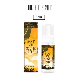 Dung Dịch Vệ Sinh Phụ Nữ Dạng Bọt Hương Hoa Mẫu Đơn Thơm Mát Chai 150ml - Loli & The Wolf