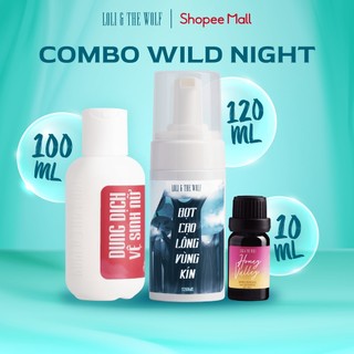 Bộ Sản Phẩm "wild Night" Loli The Wolf Dành Cho Nữ: 1 Ddvs 100ml + 1 Nước Hoa Vùng Kín Nữ 10ml + Bọt Cạo