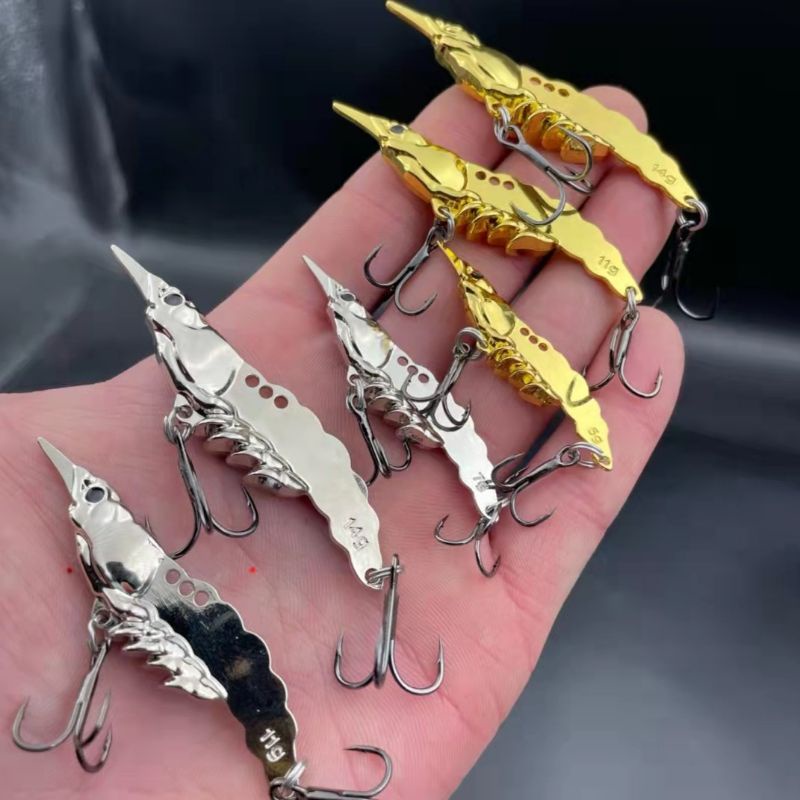 Tôm sắt câu lure