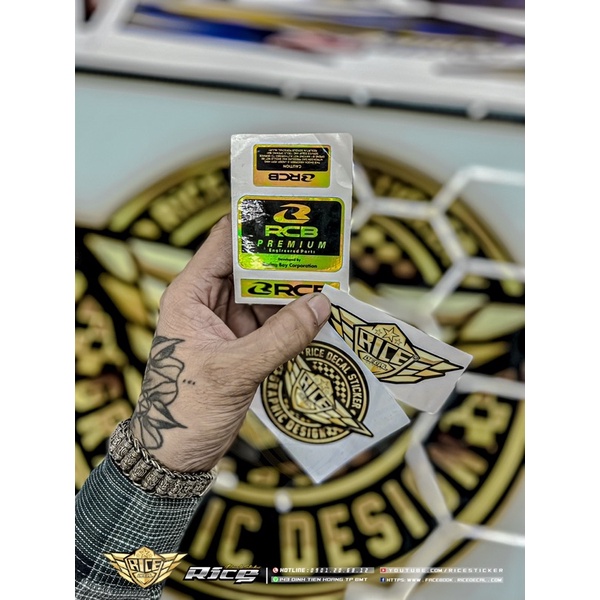 Tem Phuộc bình Dầu RCB