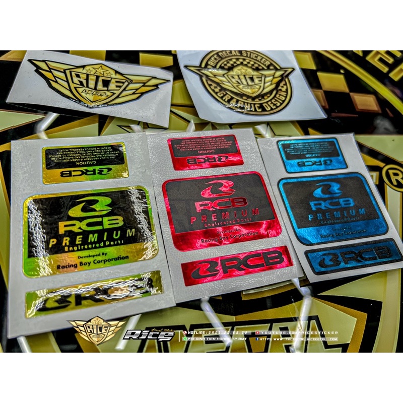 Tem Phuộc bình Dầu RCB