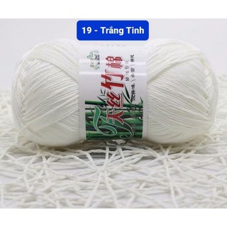 Cuộn len sợi bamboo Đan Móc Mùa hè 🌞nhiều màu