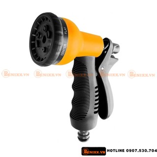 Vòi phun nước tưới cây làm vườn xịt rửa xe 8 tia tolsen 57100