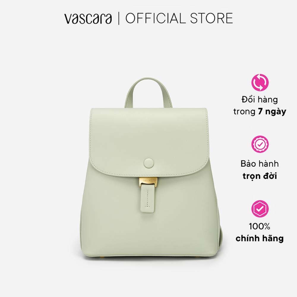 Vascara Balo Nắp Gập Khóa Kim Loại Vàng - BAC 0174