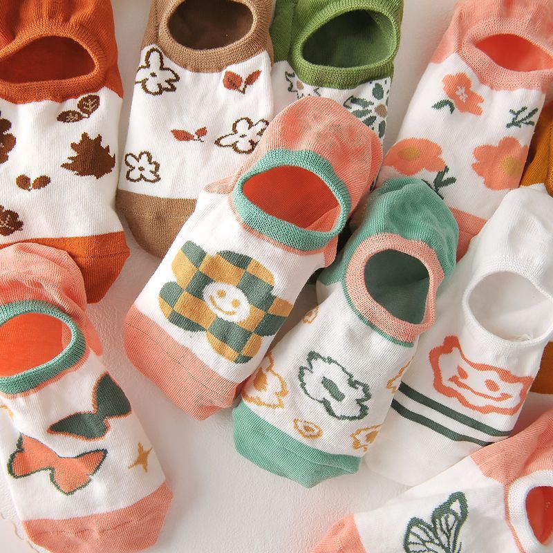 Vớ Thuyền Mỏng Vô Hình Cao Cổ Chống Trượt Bằng Silicon Dễ Phối Đồ Mùa Hè Cho Nữ