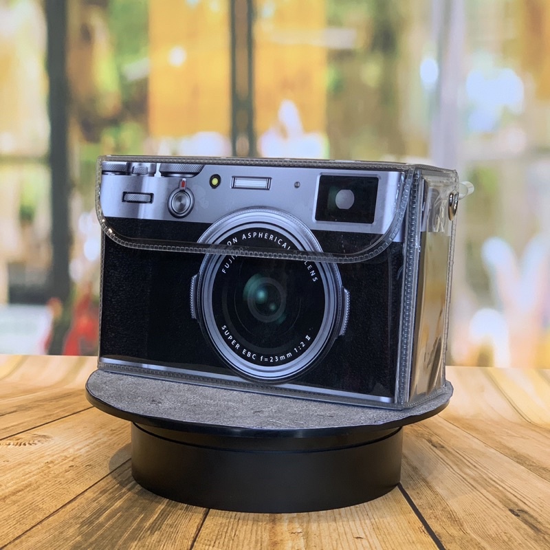 #tuicuston Túi custom kiểu máy ảnh màu bạc