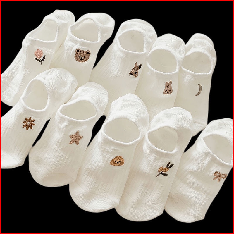 Vớ Thuyền Mỏng Vô Hình Miệng Nông Thoáng Khí Không Rơi Dễ Phối Đồ Thời Trang Mùa Hè Cho Nữ