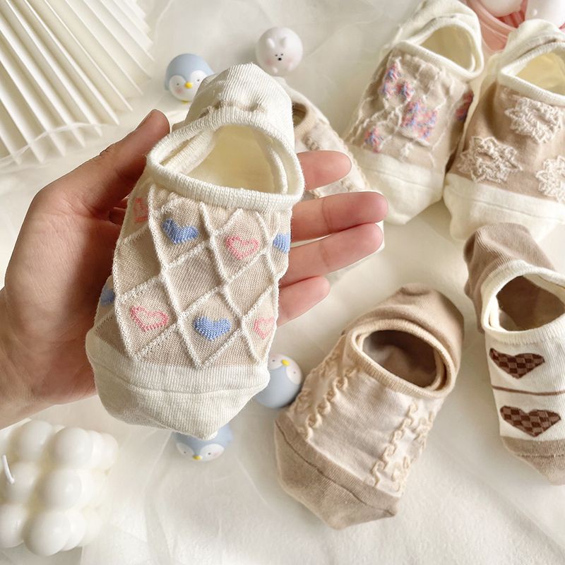 Vớ Mỏng Cổ Thấp Vô Hình Thoáng Khí Dễ Phối Đồ Thời Trang Mùa Hè Cho Nữ