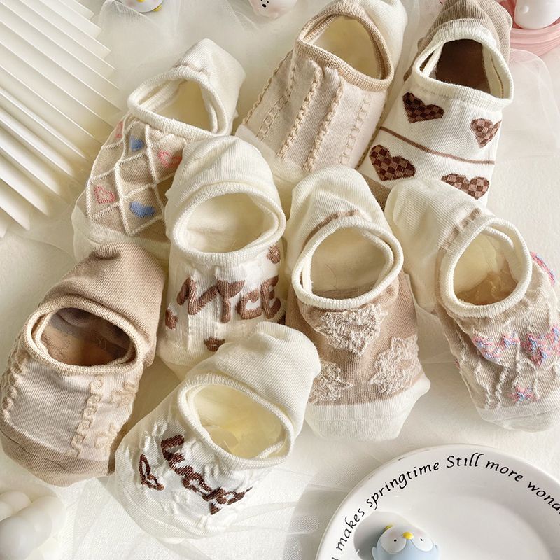 Vớ Mỏng Cổ Thấp Vô Hình Thoáng Khí Dễ Phối Đồ Thời Trang Mùa Hè Cho Nữ