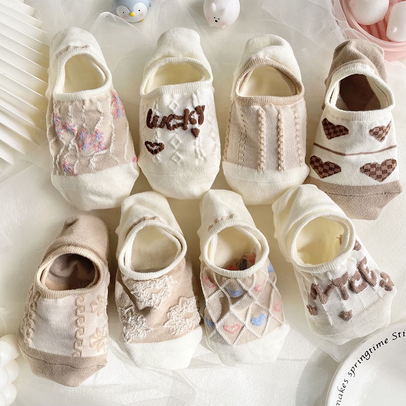 Vớ Mỏng Cổ Thấp Vô Hình Thoáng Khí Dễ Phối Đồ Thời Trang Mùa Hè Cho Nữ