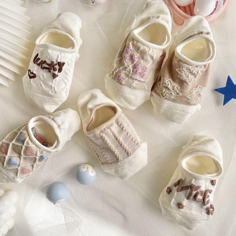 Vớ Mỏng Cổ Thấp Vô Hình Thoáng Khí Dễ Phối Đồ Thời Trang Mùa Hè Cho Nữ